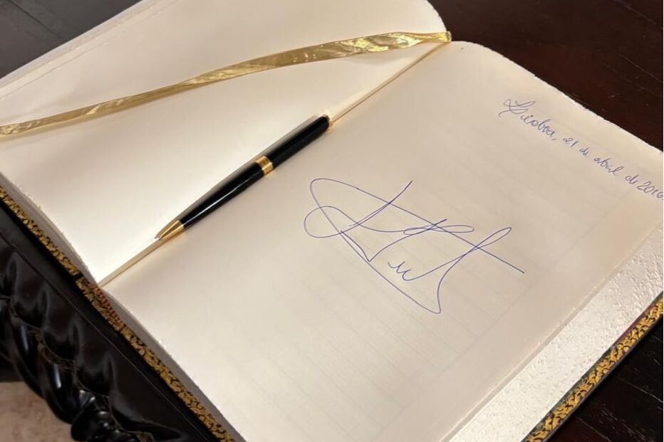 Lula da Silva assinou o livro de honra de Belém