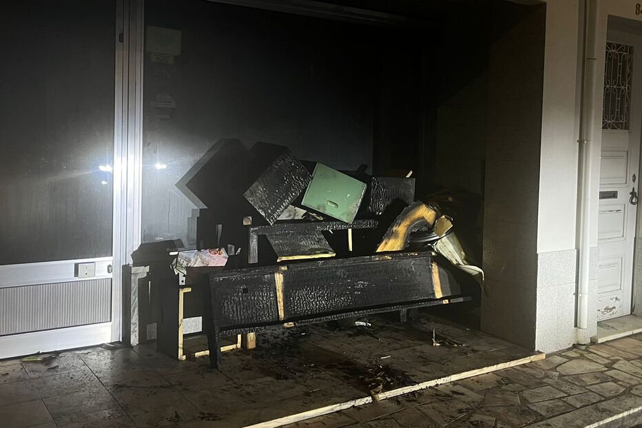 Incêndio em loja de móveis faz dois desalojados em Abrantes