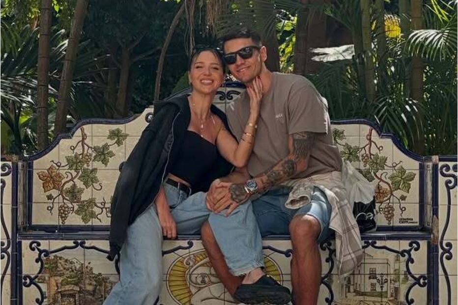 Jakub Kiwior e Claudia Redhead 