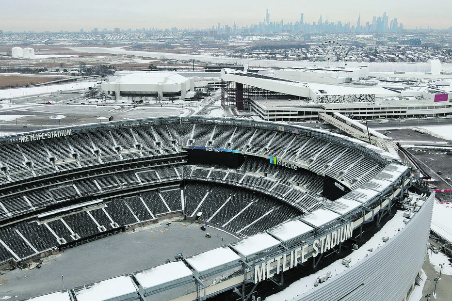 O MetLife, em Nova Jérsia, está entre os estádios com problemas de acessibilidade e onde os transportes públicos ficaram mais caros