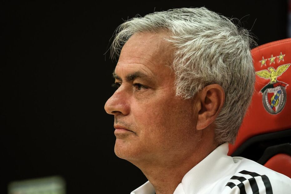 José Mourinho, treinador do Benfica