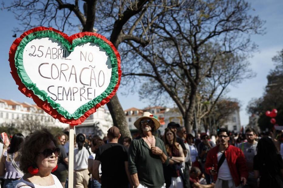 Marcha pelo 25 de Abril em Lisboa
