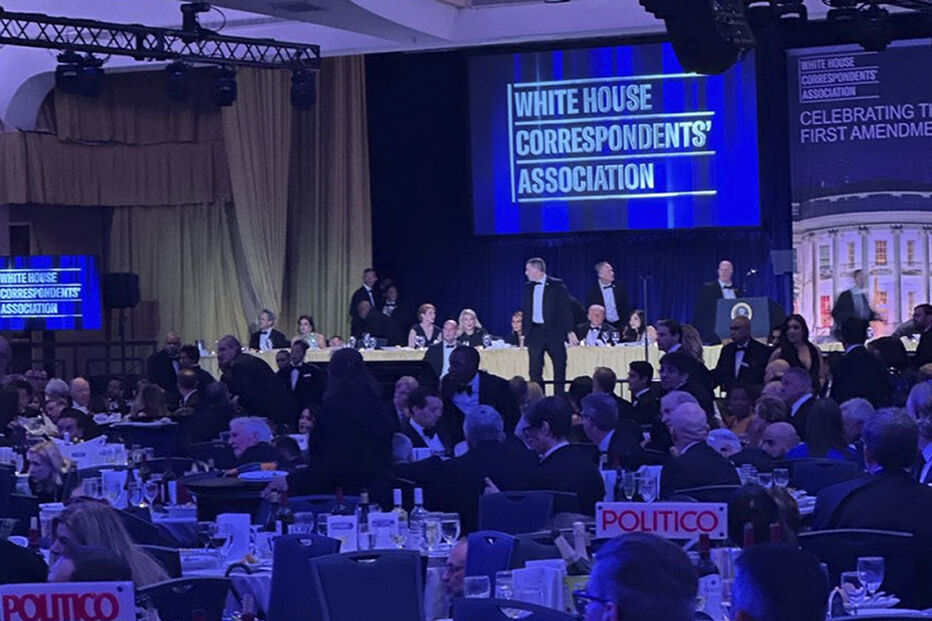 Gala da Associação de Correspondentes da Casa Branca com Trump