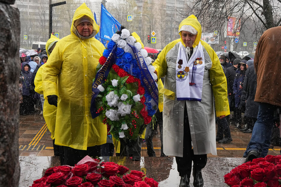 Rússia homenageia heróis de Chernobil 40 anos após tragédia