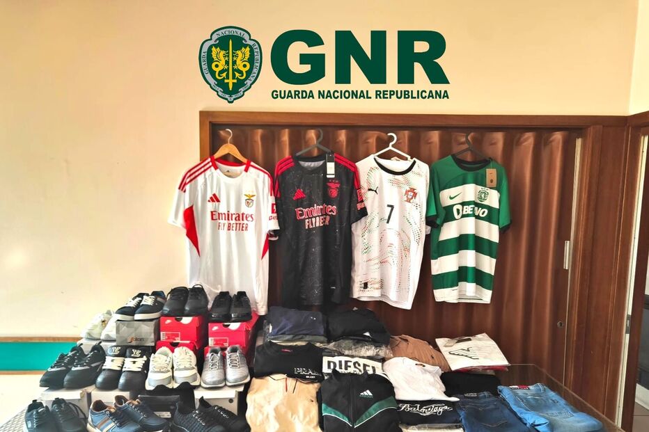 GNR apreendeu 78 artigos contrafeitos 