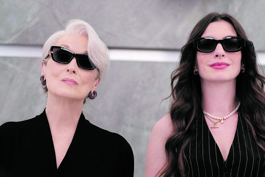 Meryl Streep e Anne Hathaway voltam a cruzar-se, duas décadas depois do primeiro 'O Diabo Veste Prada'