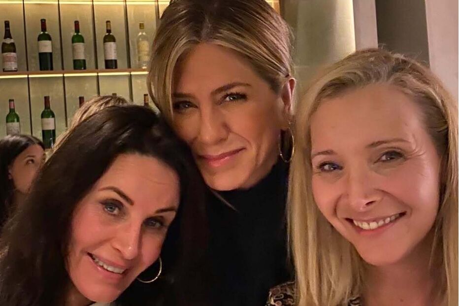 Lisa Kudrow, Jennifer Aniston e Courtney Cox