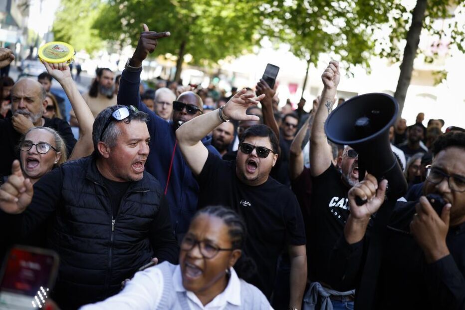 Manifestação percorreu as ruas entre o Campo Pequeno e a Assembleia da República
