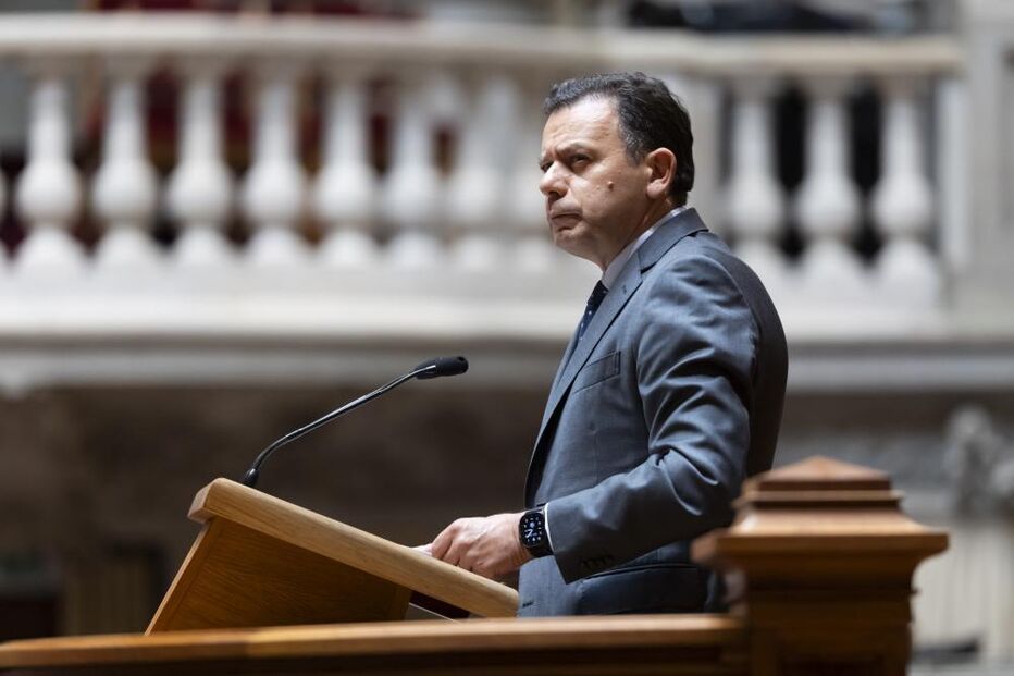 Luís Montenegro no Parlamento