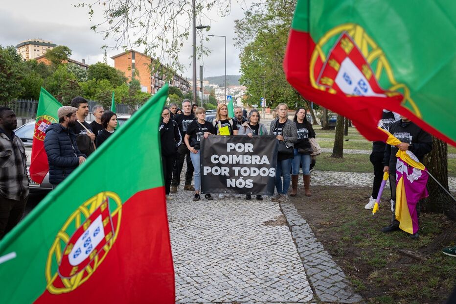 Marcha silenciosa ‘Pela segurança do cidadão de Coimbra’ realizada hoje