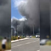 <![CDATA[ Bombeiros fazem rescaldo de fogo em armazém em Vialonga ]]>