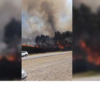 <![CDATA[ Quatro meios aéreos e mais de 80 operacionais combatem incêndio em Alfena ]]>
