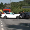 <![CDATA[ Nove feridos em colisão entre dois carros em Moimenta da Beira ]]>