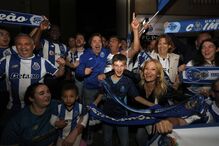 Adeptos festejam vitória do FC Porto
