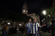 Adeptos festejam vitória do FC Porto na Invicta