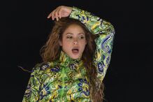 Shakira atuou na praia de Copacabana, no Rio de Janeiro