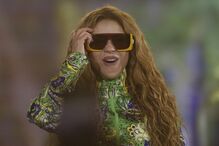 Shakira cantou alguns dos seus êxitos no Rio de Janeiro