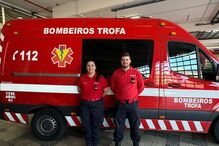 Bombeiros da Trofa e SIV de Santi Tirso apoiram o casal e a bebé