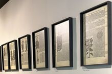 Exposição de excertos d'Os Lusíadas e imagens botânicas
