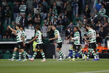 Sporting 3 - 0 V. Guimarães | Intervalo na partida