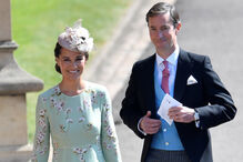 Pippa Middleton e James Matthews num evento social