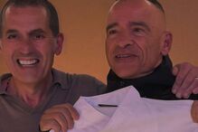 Pedro Cardoso e Eros Ramazzotti