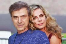 Bruna Lombardi e Carlos Alberto Riccelli