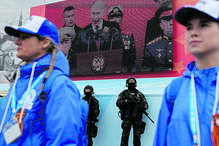 Vigilância. Desfile militar decorreu sob fortes medidas de segurança