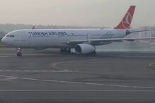 Avião da Turkish Airlines incendeia-se ao aterrar em aeroporto do Nepal