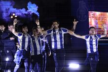 Festejos do FC Porto na Ribeira 