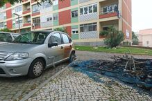 Caixotes do lixo foram incendiado em Setúbal