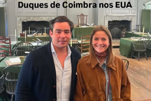Duques de Coimbra representam a Casa Real Portuguesa em eventos nos EUA