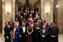 Duques de Coimbra representam a Casa Real Portuguesa em eventos nos EUA.
