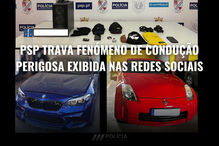 PSP 'trava' corridas ilegais difundidas através das redes sociais