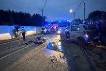 Quatro feridos em colisão rodoviária na Feira