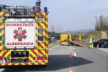 Homem morre em colisão entre dois carros na A25 entre os nós de Albergaria-a-Velha e Talhadas