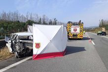 Homem morre em colisão entre dois carros na A25 entre os nós de Albergaria-a-Velha e Talhadas