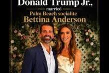 Donald Trump Jr. e Bettina Anderson casam-se numa ilha nas Bahamas
