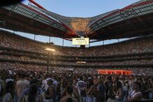 Estádio da Luz ficou lotado