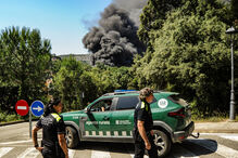 Incêndio em Òrrius, Barcelona