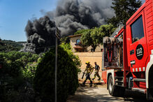 Incêndio em Òrrius, Barcelona