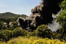 Incêndio em Òrrius, Barcelona