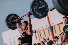 Vários exercícios de fitness