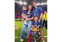 Vitinha, Tatiana Rendeiro Torres e filhas