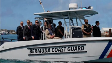 Rei Carlos III visita Bermudas após visita de Estado aos EUA