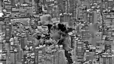 Israel divulga imagens de alegado ataque contra comandante do Hezbollah em Beirute