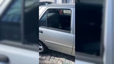 Carro alvo de furto em Leça da Palmeira