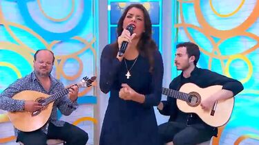 Cuca Roseta apresenta "Também te amo" no 'Olá, Bom dia'