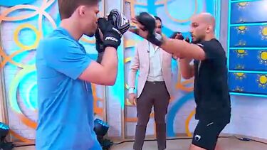 Lutadores de MMA Zé Machado e Alex Rita mostram que "desporto não é só futebol"