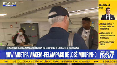 Mourinho viaja em silêncio após empate e adensa rumores sobre o futuro